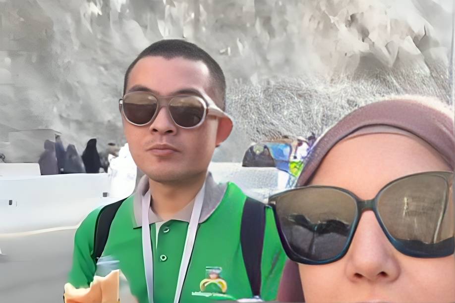 Irfan Ratinggang setelah berhaji (instagram.com/tya_ariestya)