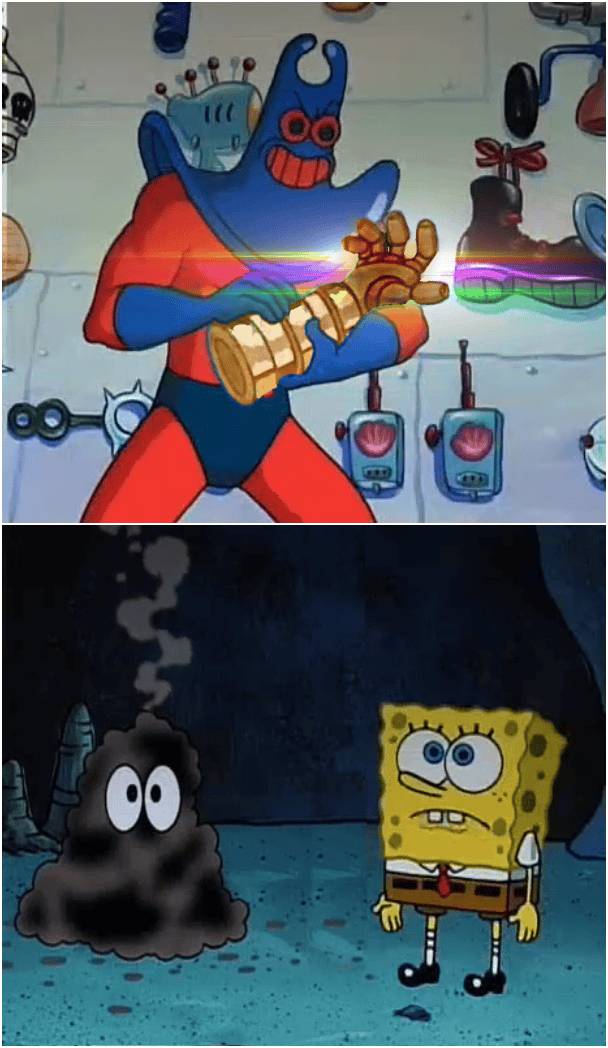 meme Man Ray SpongeBob (reddit.com/user/XxSWxX)