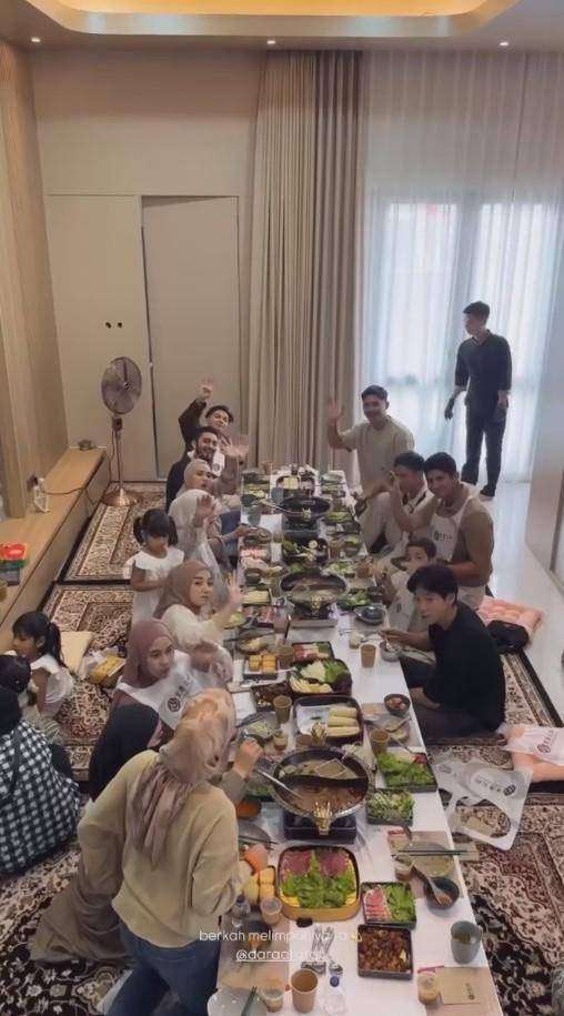 Syukuran Rumah Baru Dara Arafah (Instagram.com/daraarafah)