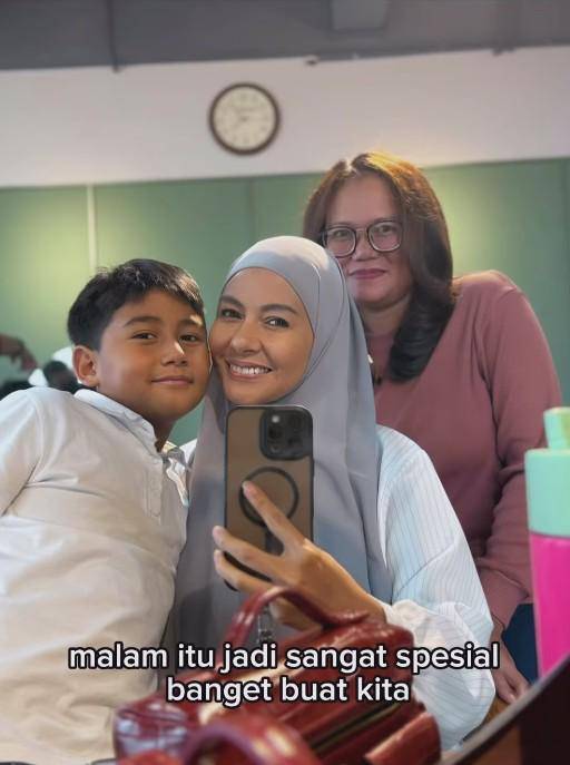 Meisya Siregar Perpisahan dengan Pengasuh Anaknya (Instagram.com/meisya_siregar)