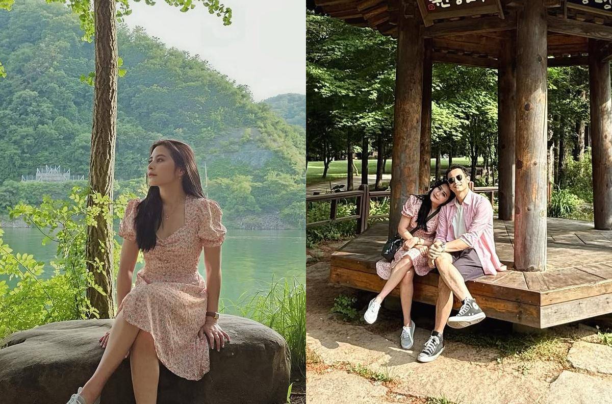 Prilly Latuconsia di Pulau nami, Korea Selatan (instagram.com/prillylatuconsina96)