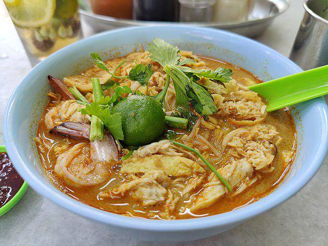 ilustrasi laksa Sarawak (commons.wikimedia.org/Sweizhong)