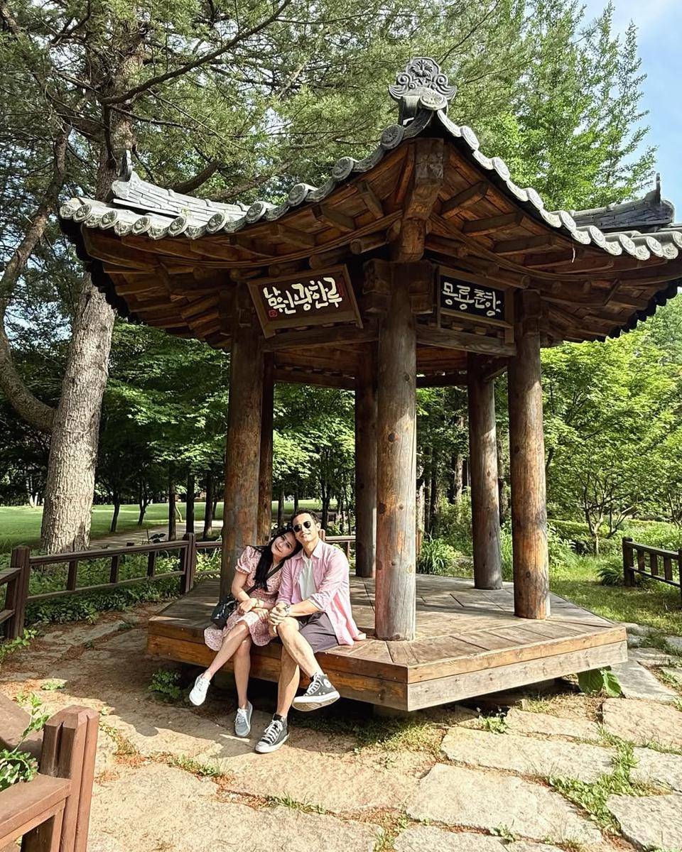Prilly Latuconsia di Pulau nami, Korea Selatan (instagram.com/prillylatuconsina96)
