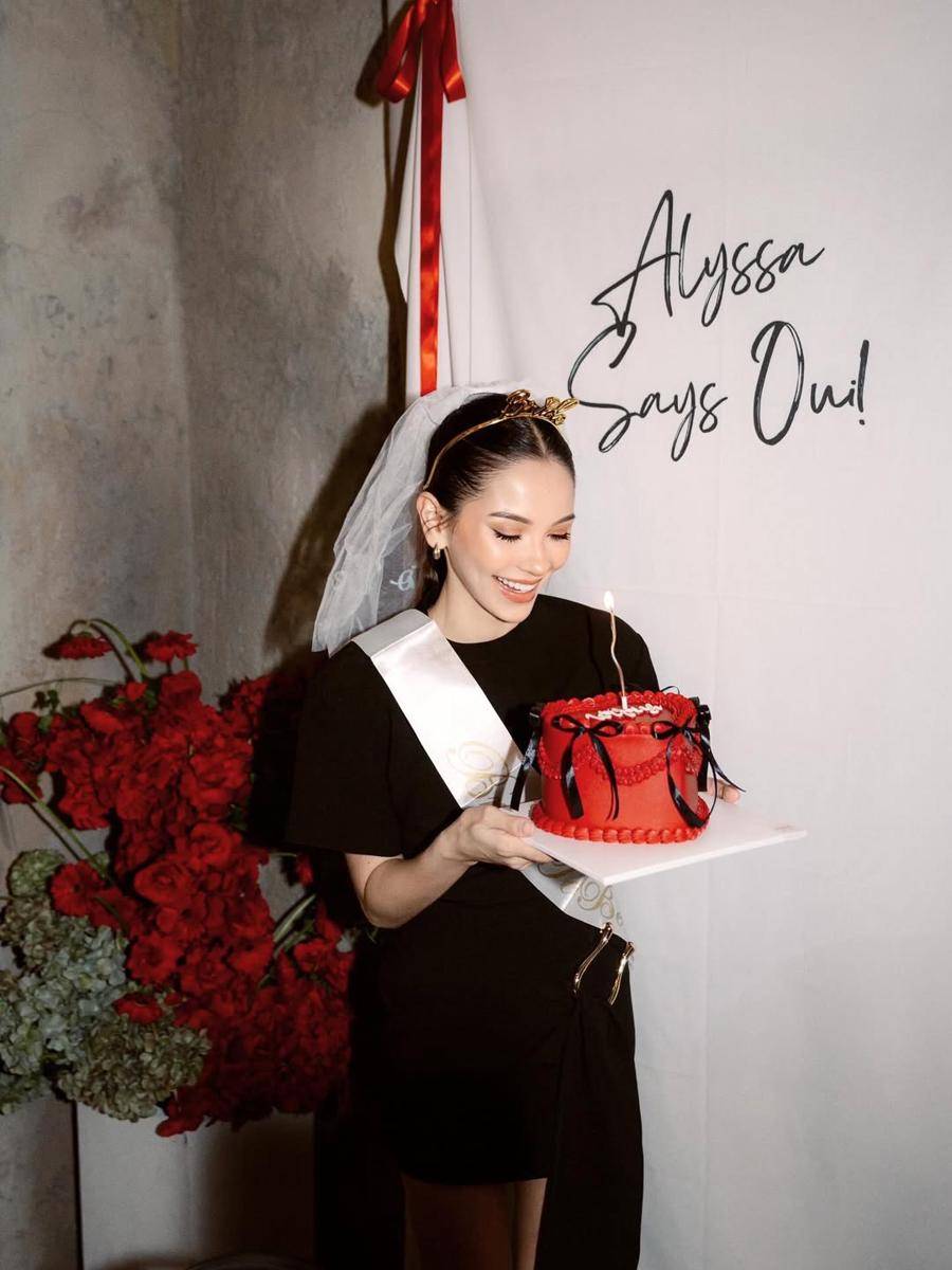 potret bridal shower Alyssa Daguise (instagram.com/alyssadaguise)