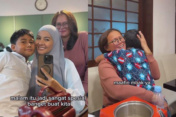 Momen Haru Perpisahan Meisya Siregar dengan Pengasuh Anaknya usai 7 Tahun