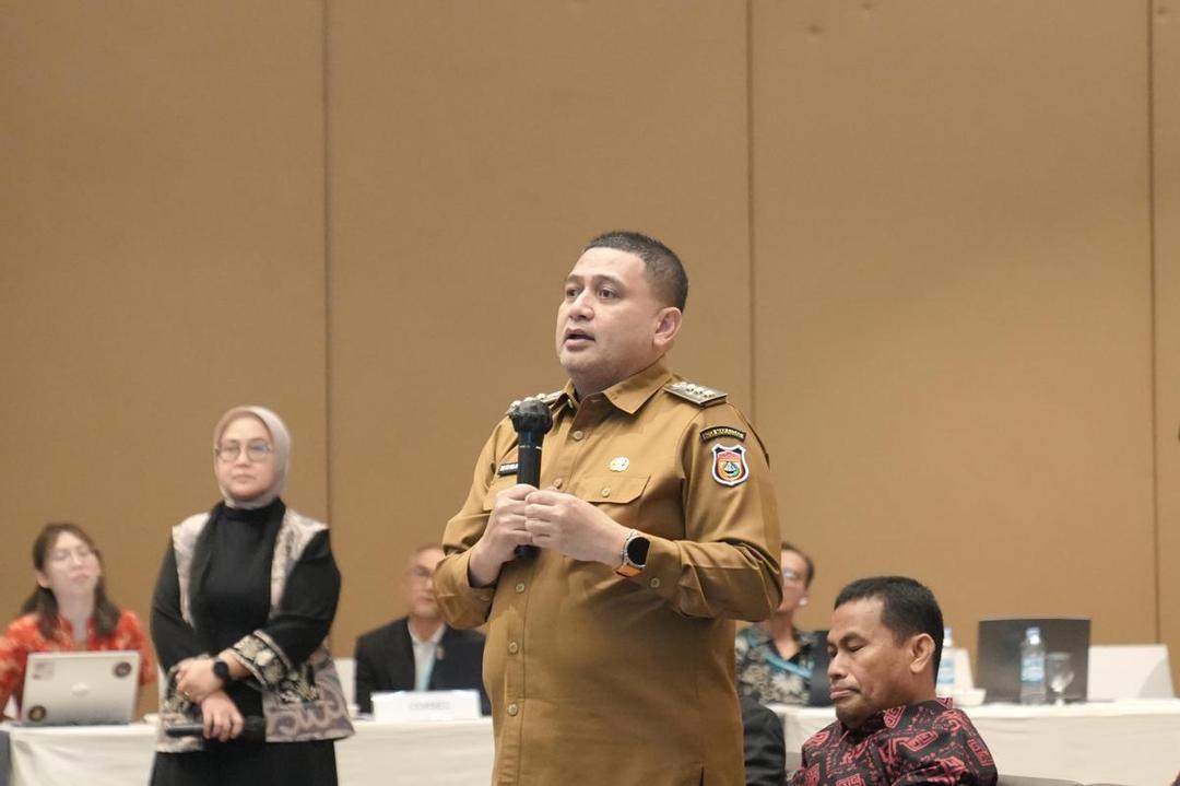 Wali Kota Makassar, Munafri Arifuddin, saat menghadiri RUPST GMTD di Hotel Rinra, Makassar, Selasa (10/6/2025). (Dok. Humas Pemkot Makassar)