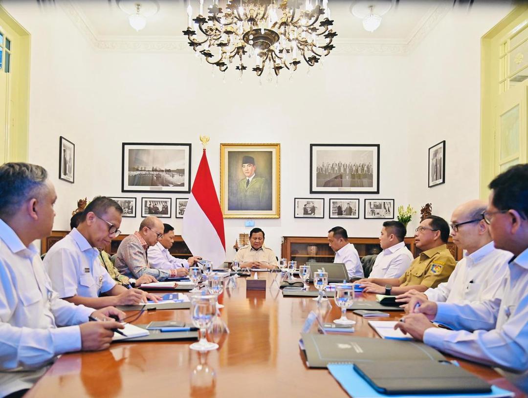 Prabowo Pimpin Ratas soal Pembangunan Giant Sea Wall di Pantura