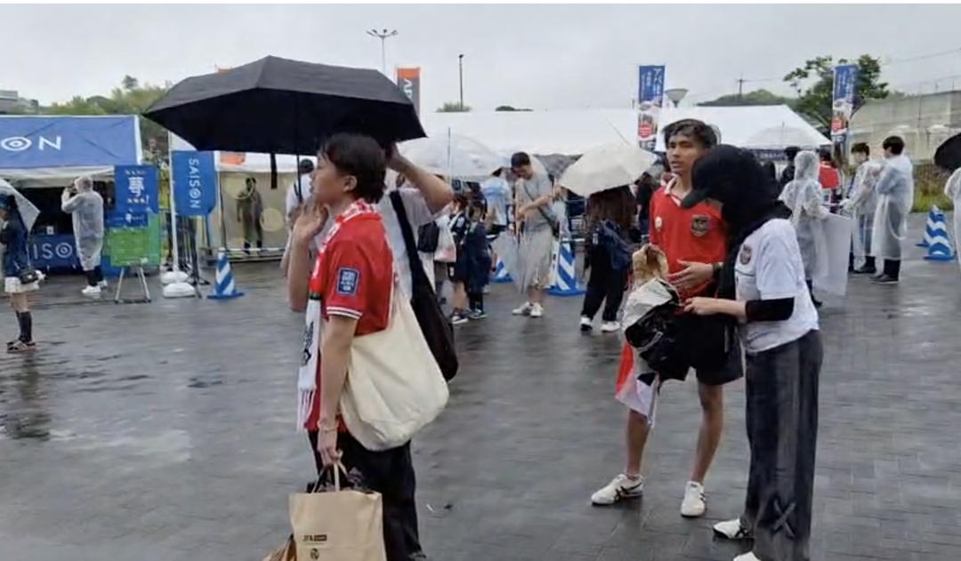 Suasana Suita City Football Stadium Jelang Timnas Indonesia vs Jepang