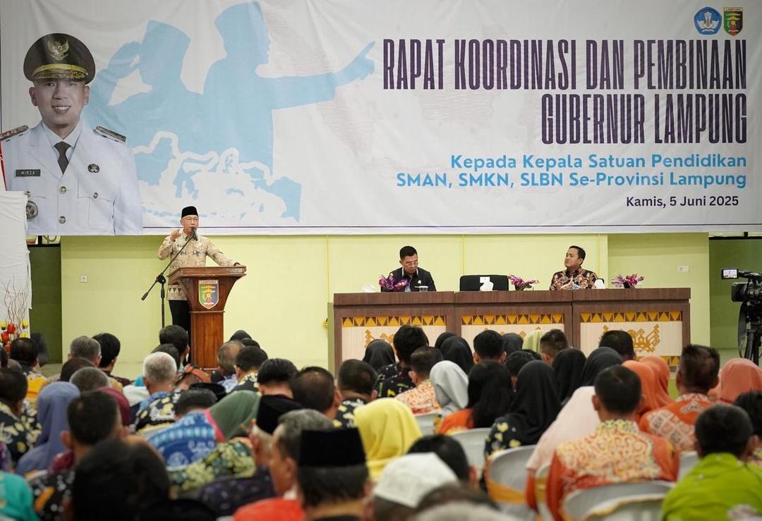 Gubernur Lampung Hapus Uang Komite Sekolah, Siapkan Peraturan Baru