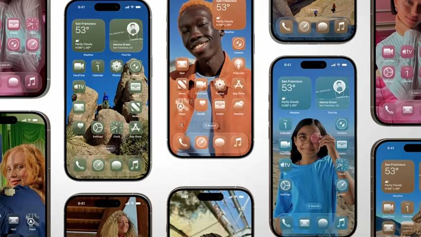 Liquid Glass di Apple WWDC 2025