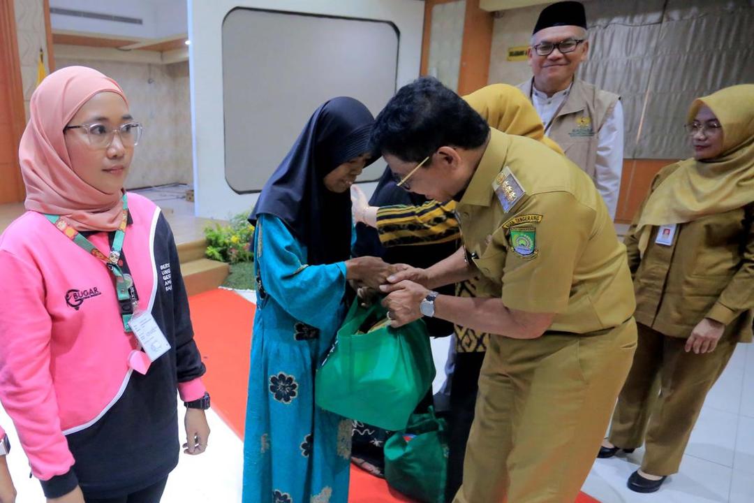 Hari Lansia Nasional, Sachrudin Ingin Hak Lansia Tangerang Terpenuhi