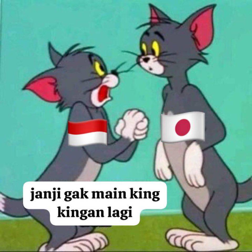 Meme usai Indonesia kalah dari Jepang (x.com/@unmagnetism)