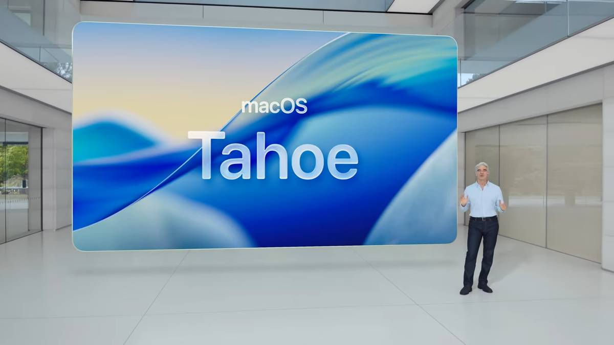 macOS Tahoe di Apple WWDC 2025