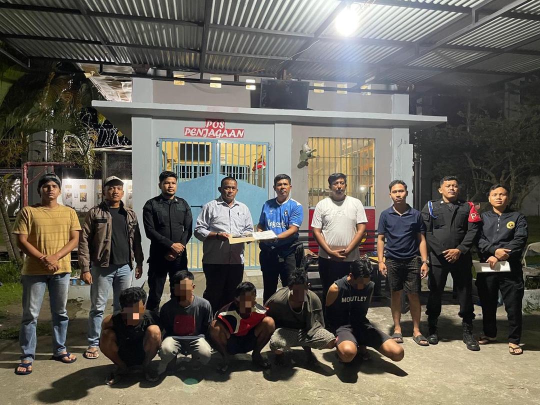 Polisi Tangkap Lima Napi Lapas Calang karena Menyabu