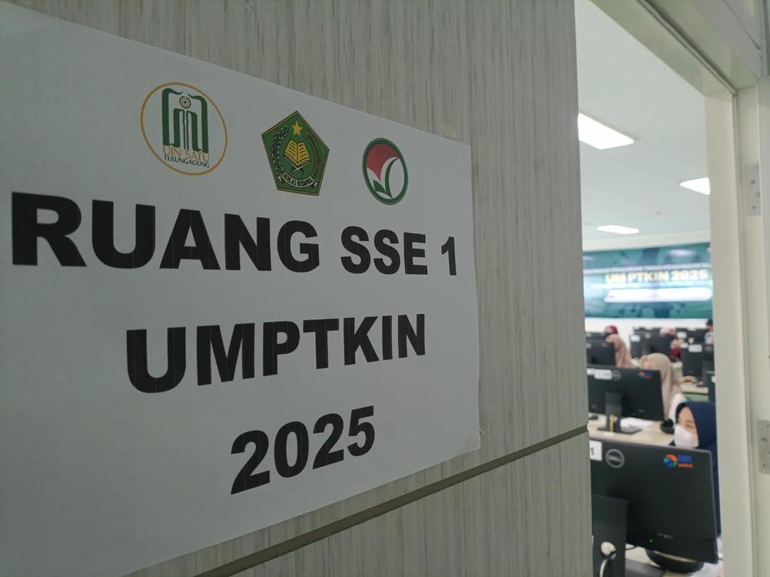 Ribuan Peserta UM PTKIN Ikuti Pelaksanaan Ujian di UIN Tulungagung