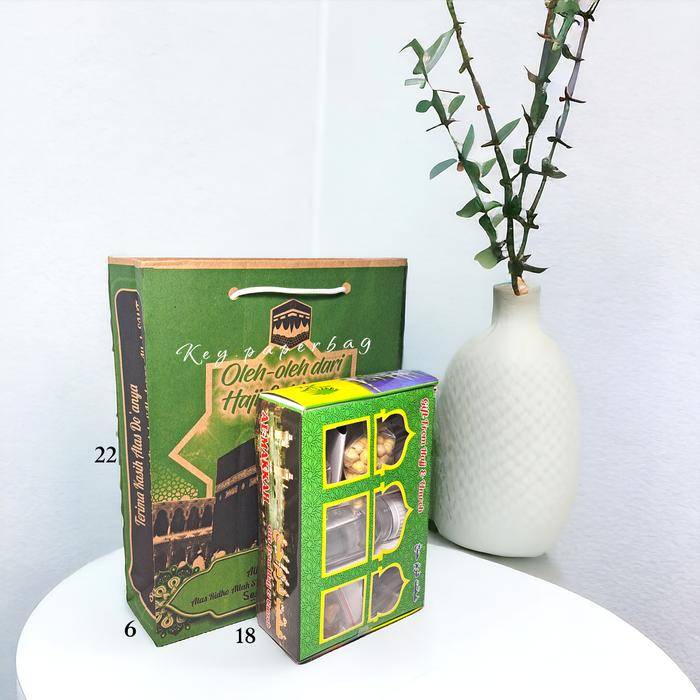 ide tas souvenir haji menarik (tokopedia.com/KEY PAPER BAG)