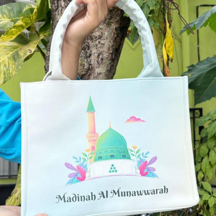 ide tas souvenir haji menarik (tokopedia.com/rainbow toko)