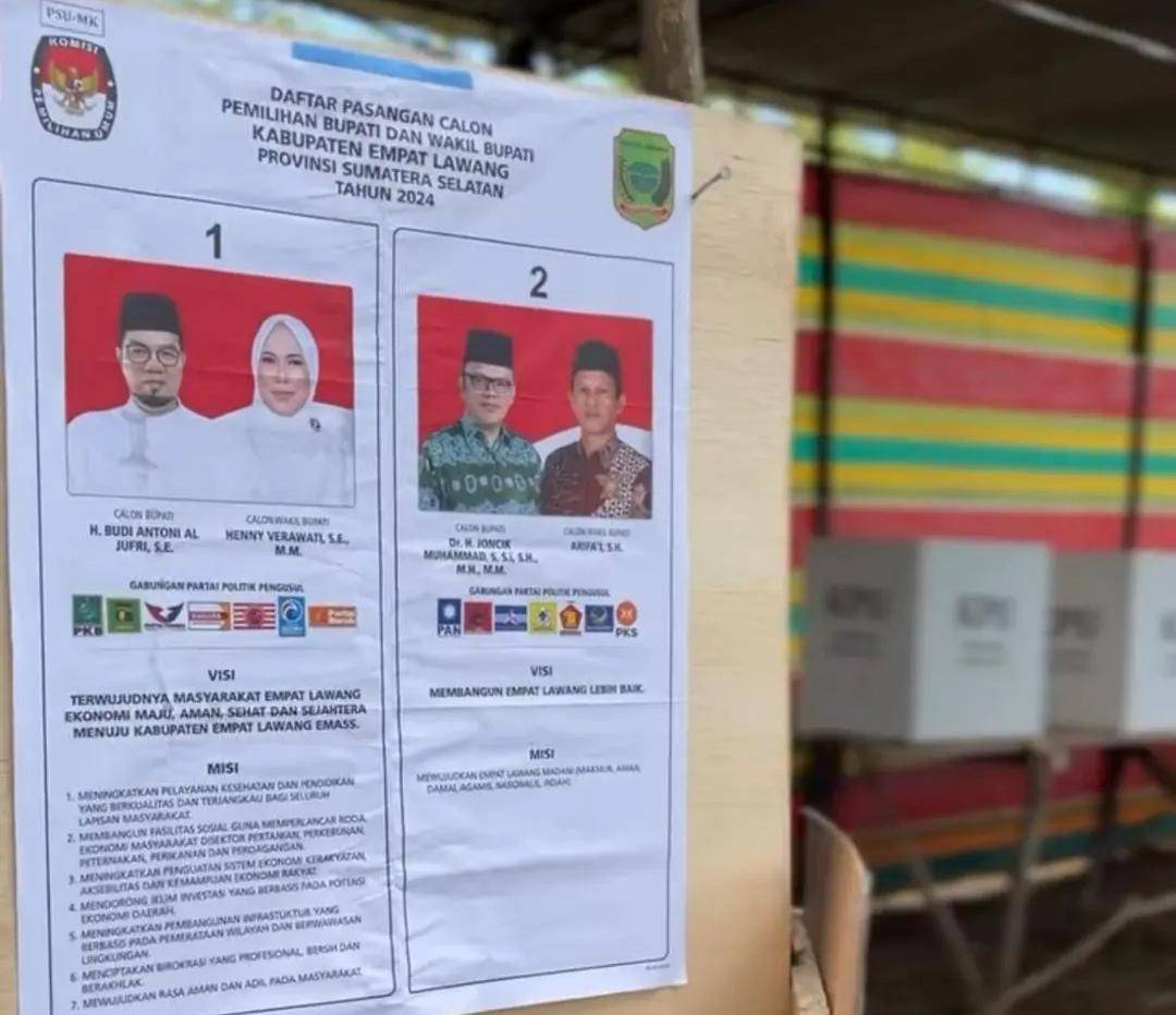 Suasana PSU di Empat Lawang. (Dok. KPU Empat Lawang)