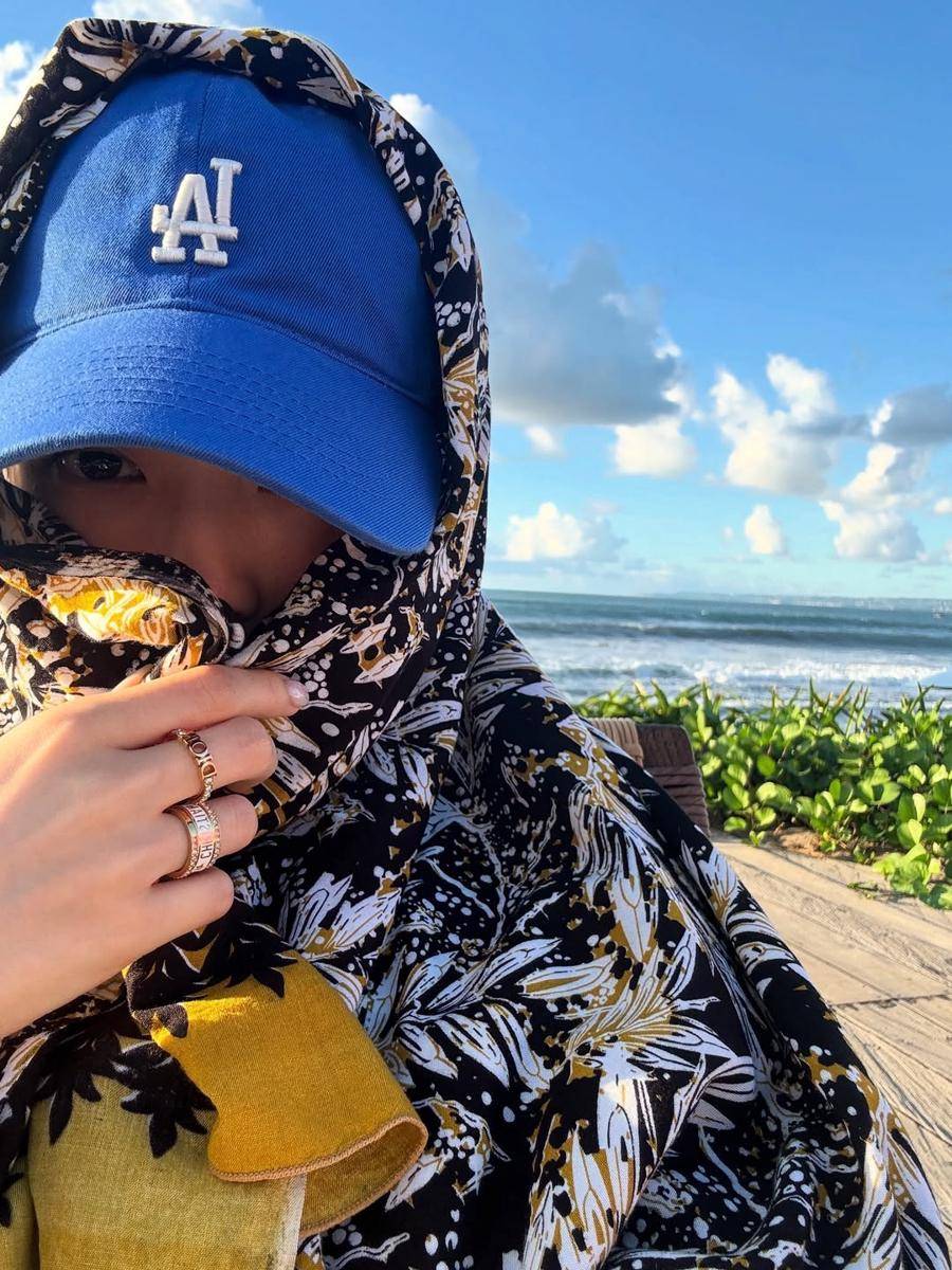 potret liburan Roh Jeong Eui di Bali (instagram.com/jeongeuiyam)