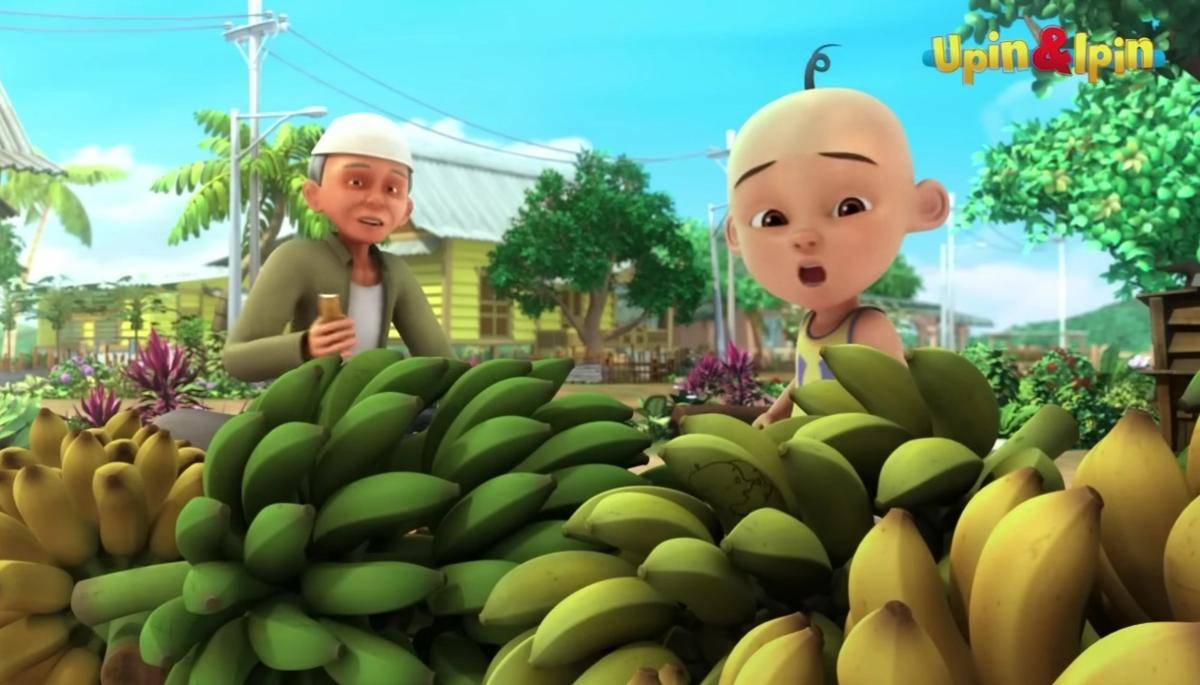 buah-buahan yang dijual Tok Dalang (youtube.com/Les' Copaque Production)