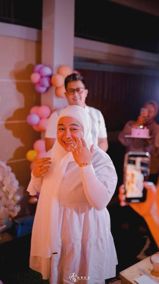 ulang tahun adik Ayu Ting Ting