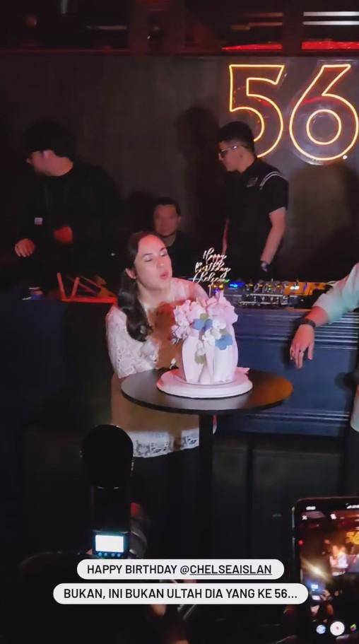 Ultah ke-30 Chelsea Islan (Instagram.com/mulanisanjay)