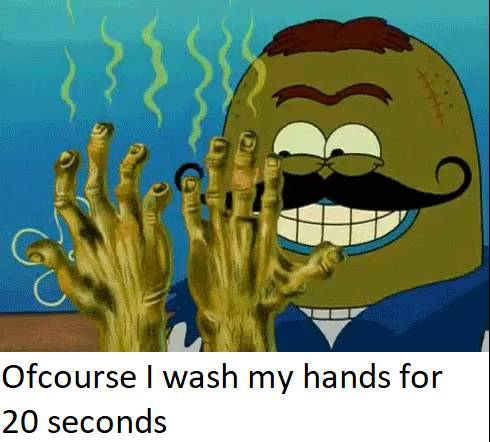 meme SpongeBob dan Squidward mengantar pizza (reddit.com/user/HuxtableHustle)