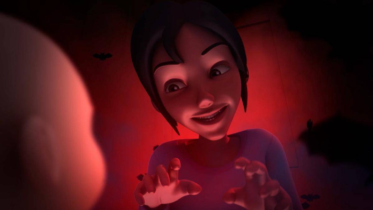 Kak Ros menyeramkan (dok. Les' Copaque/Upin & Ipin)