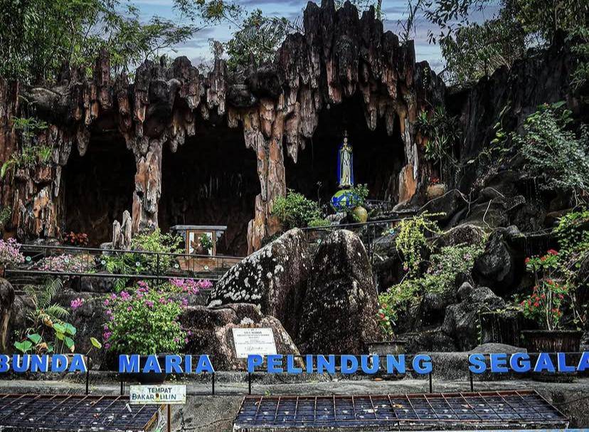 Goa Maria di Belinyu (instagram.com/@visitbangkabelitung_)