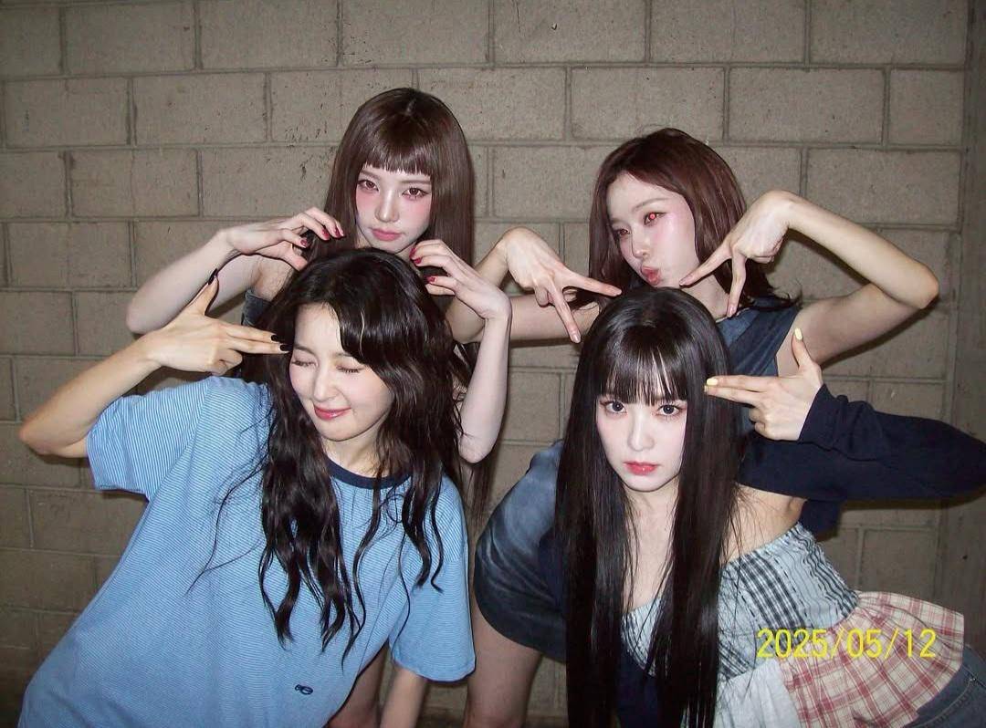 Potret Karina aespa, Winter aespa, Seulgi Red Velvet, dan Irene Red Velvet (instagram.com/katarinabluu)
