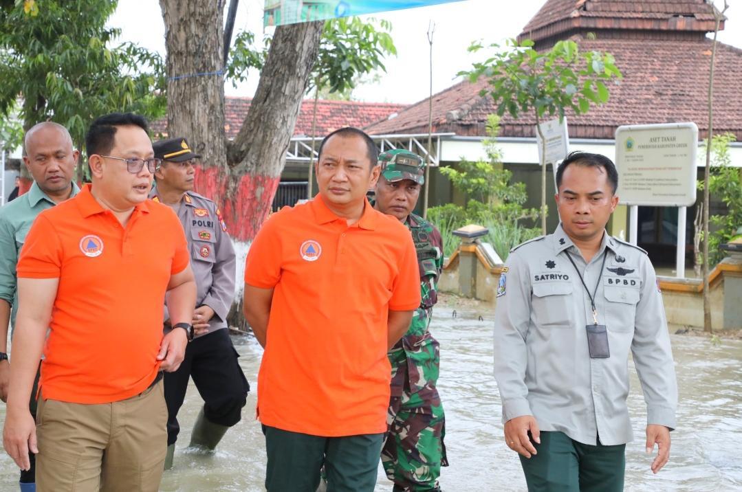 Banjir di Gresik Mulai Surut, BPBD Jatim Tetap Lakukan Monitoring