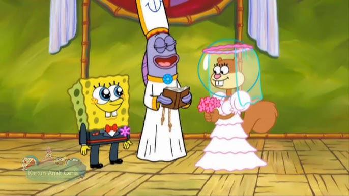 cuplikan episode SpongeBob dan Sandy menikah