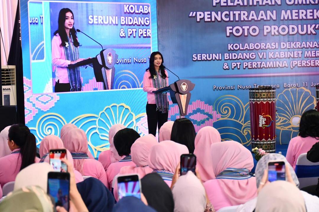 Kunjungi NTB, Selvi Dorong UMKM Naik Kelas melalui Pelatihan Branding Produk