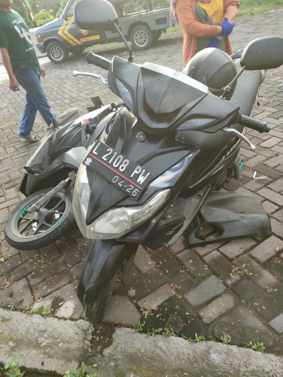 Laka Maut Wringinanom Gresik: 1 Meninggal Dunia, 1 Gegar Otak dan 1 Luka Ringan
