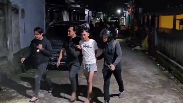 Pelaku geng motor yang kerap menyerang warga di Makassar ditangkap polisi/istimewa