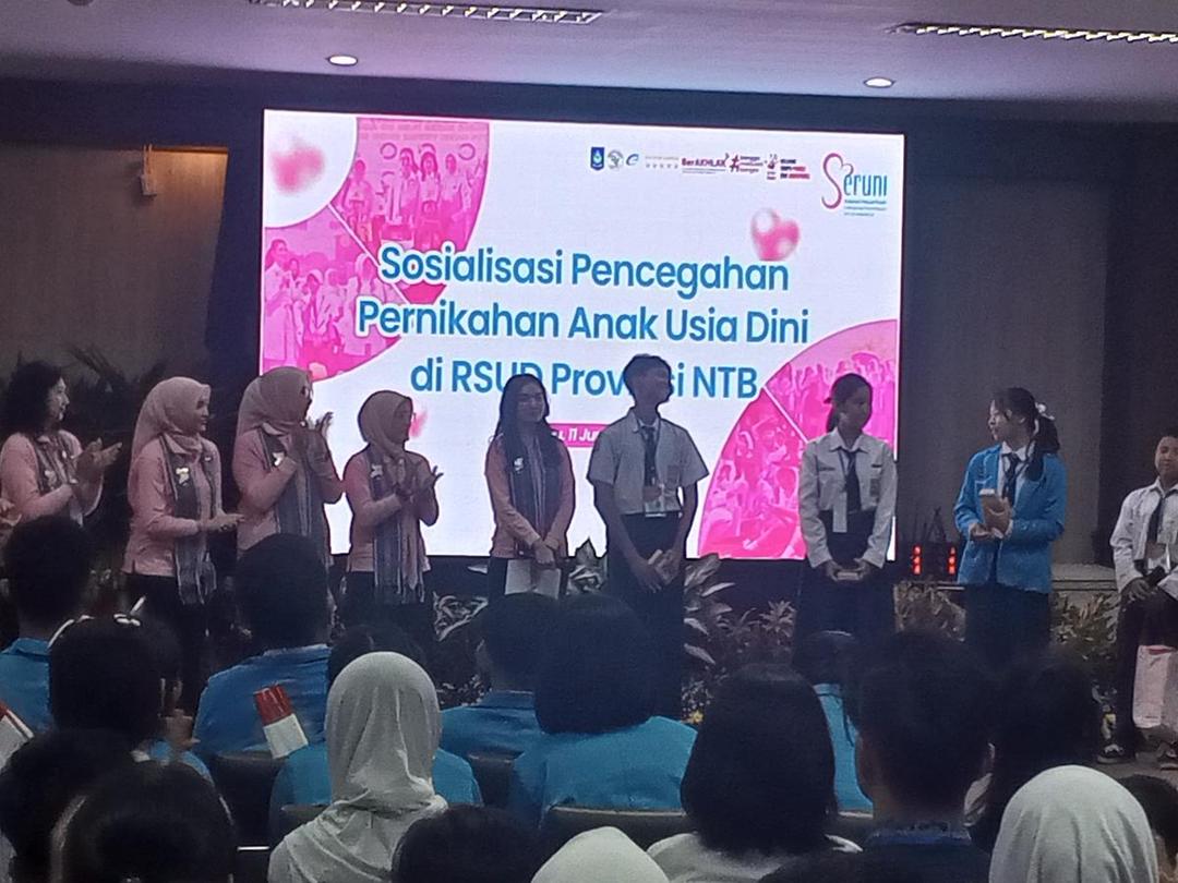 Ingatkan Bahaya Pernikahan Dini, Istri Wapres Bertemu Pasangan "Cinta Monyet" di NTB