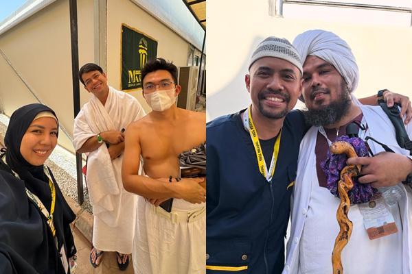 7 Potret Kebersamaan Artis saat Haji di Tanah Suci pada 2025