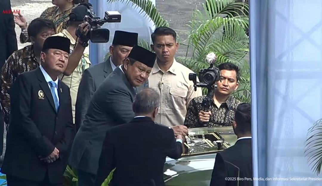 Prabowo Luncurkan Kendaraan Taktis di Indo Defence, Diberi Nama Pandu