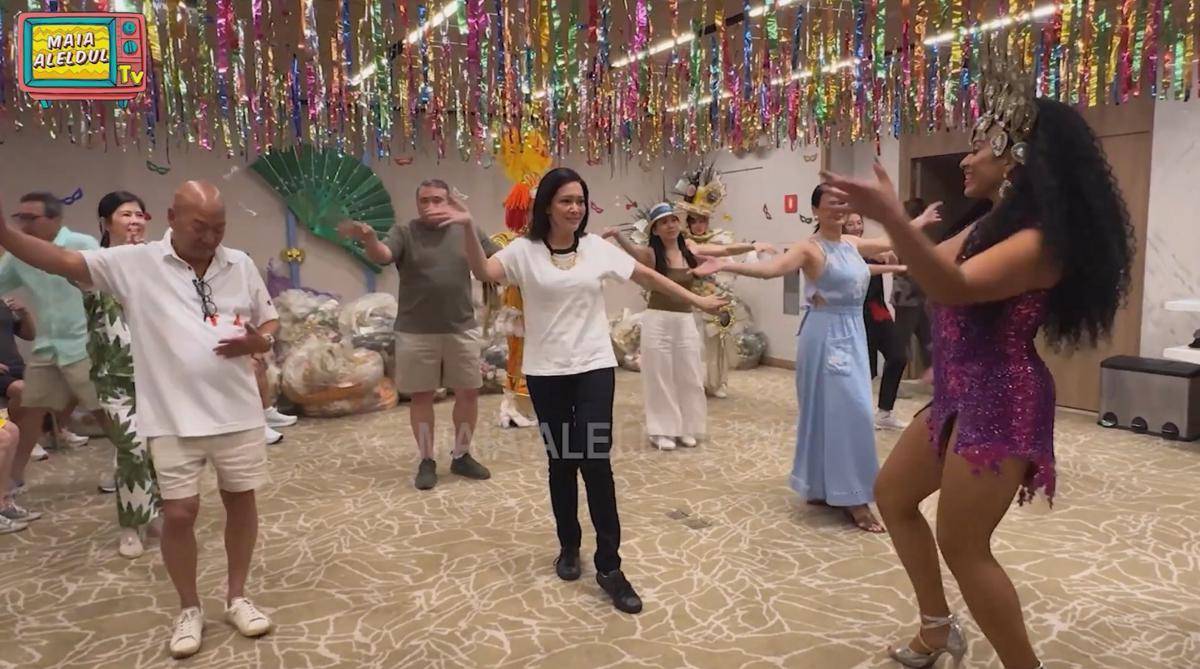 Maia Estianty Ikut Karnaval di Brasil (YouTube.com/Maia ALELDUL TV)