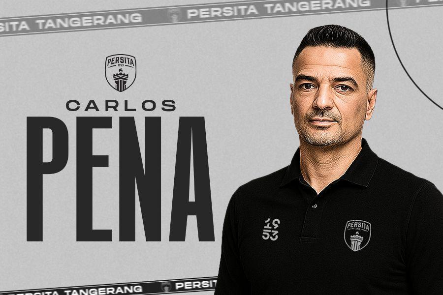 Carlos Pena Resmi Tukangi Persita, Dapat Ekspektasi Tinggi