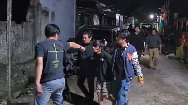 Pelaku geng motor yang kerap menyerang warga di Makassar ditangkap polisi/istimewa