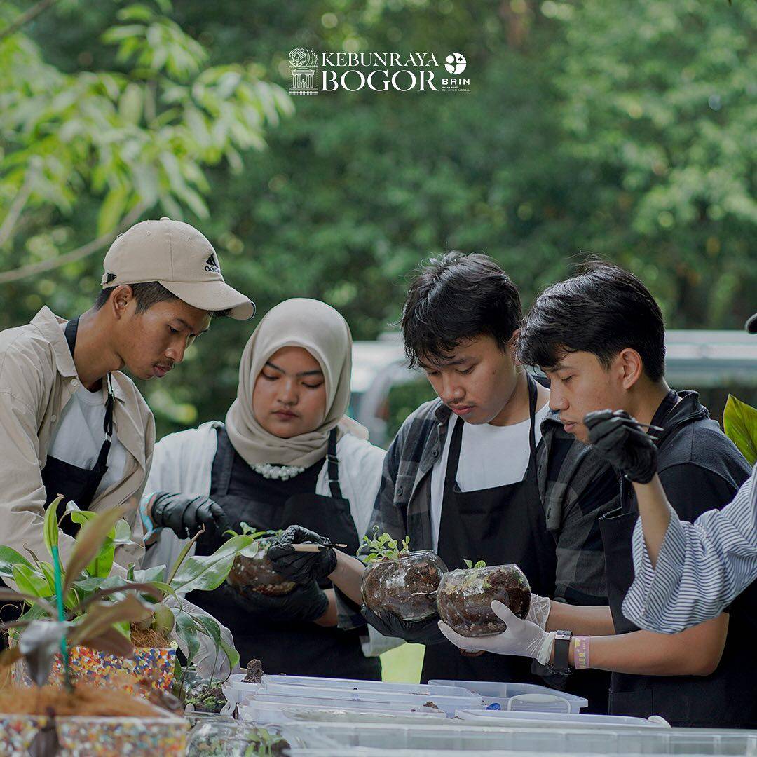 kelas edukasi di Kebun Raya Bogor (instagram.com/kebunraya_id) 