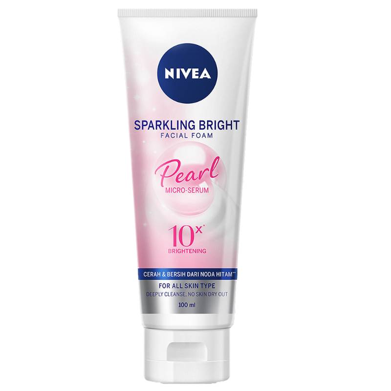 NIVEA Facial Foam Sparkling Bright (watsons.co.id)
