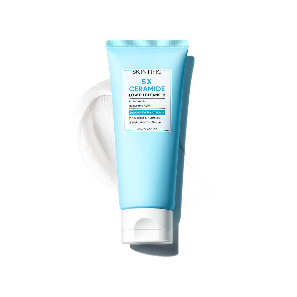 SKINTIFIC 5X Ceramide Low pH Cleanser (skintific.id)