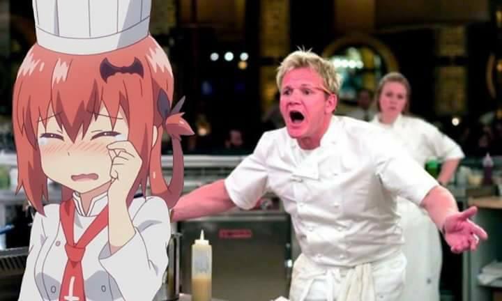 8 Meme Gordon Ramsay Bertema Anime, Marahin Satania hingga Jadi Gojo