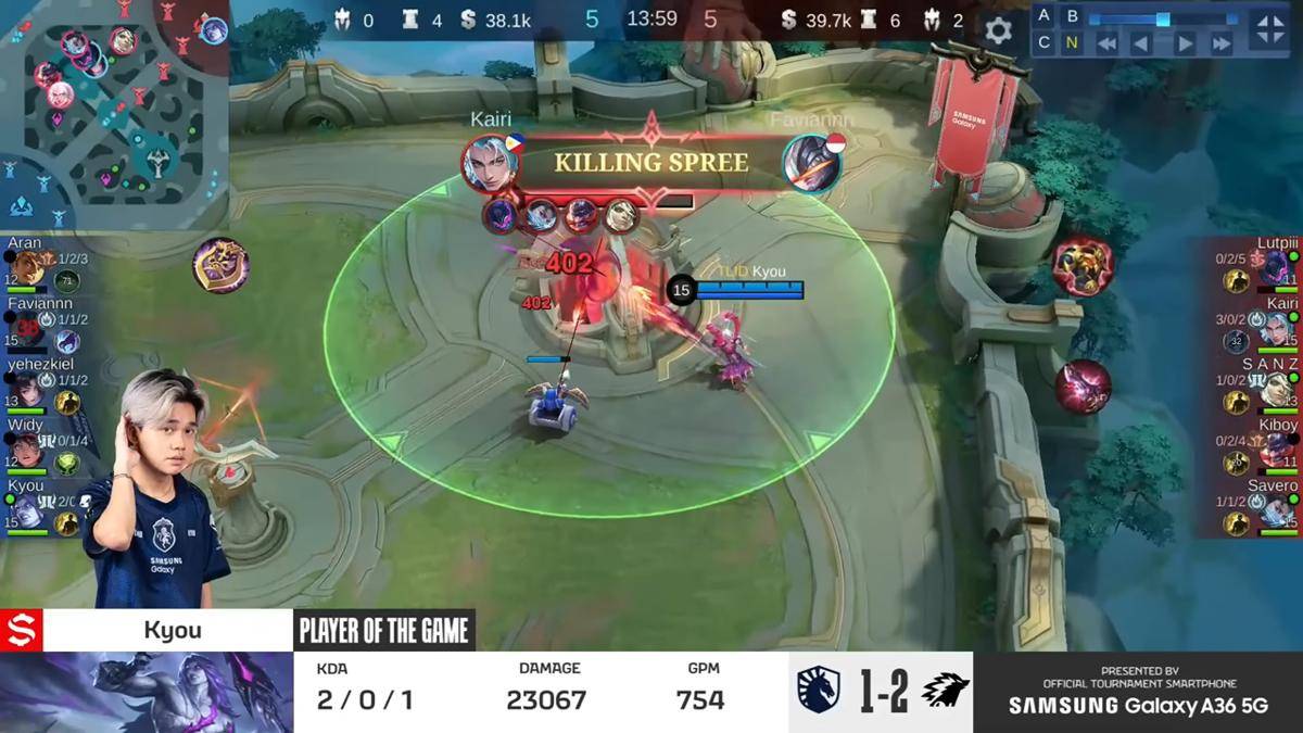 split push Kyou memenangkan pertandingan untuk TLID (youtube.com/MPL Indonesia)