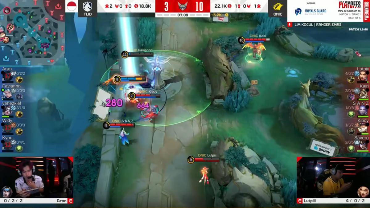 sandwitch gaming Luo Yi dan Chip yang ampuh (youtube.com/MPL Indonesia)