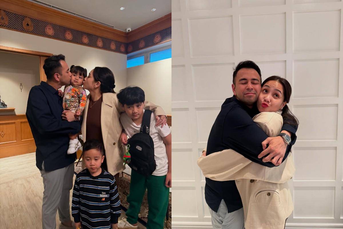 perpisahan Raffi Ahmad dengan keluarga sebelum ditinggal ke Italia (instagram.com/raffinagita1717)