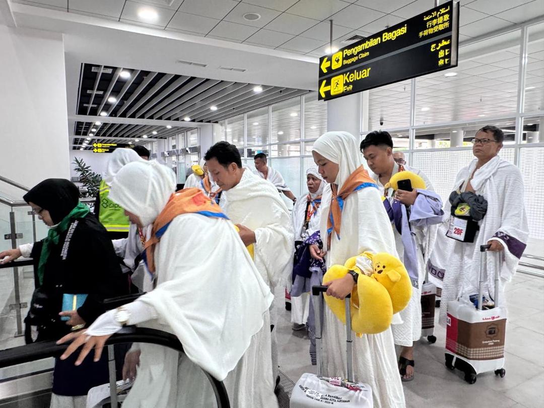 Jemaah Asal Bangka Belitung Dijadwalkan Tiba di Palembang 19 Juni 2025