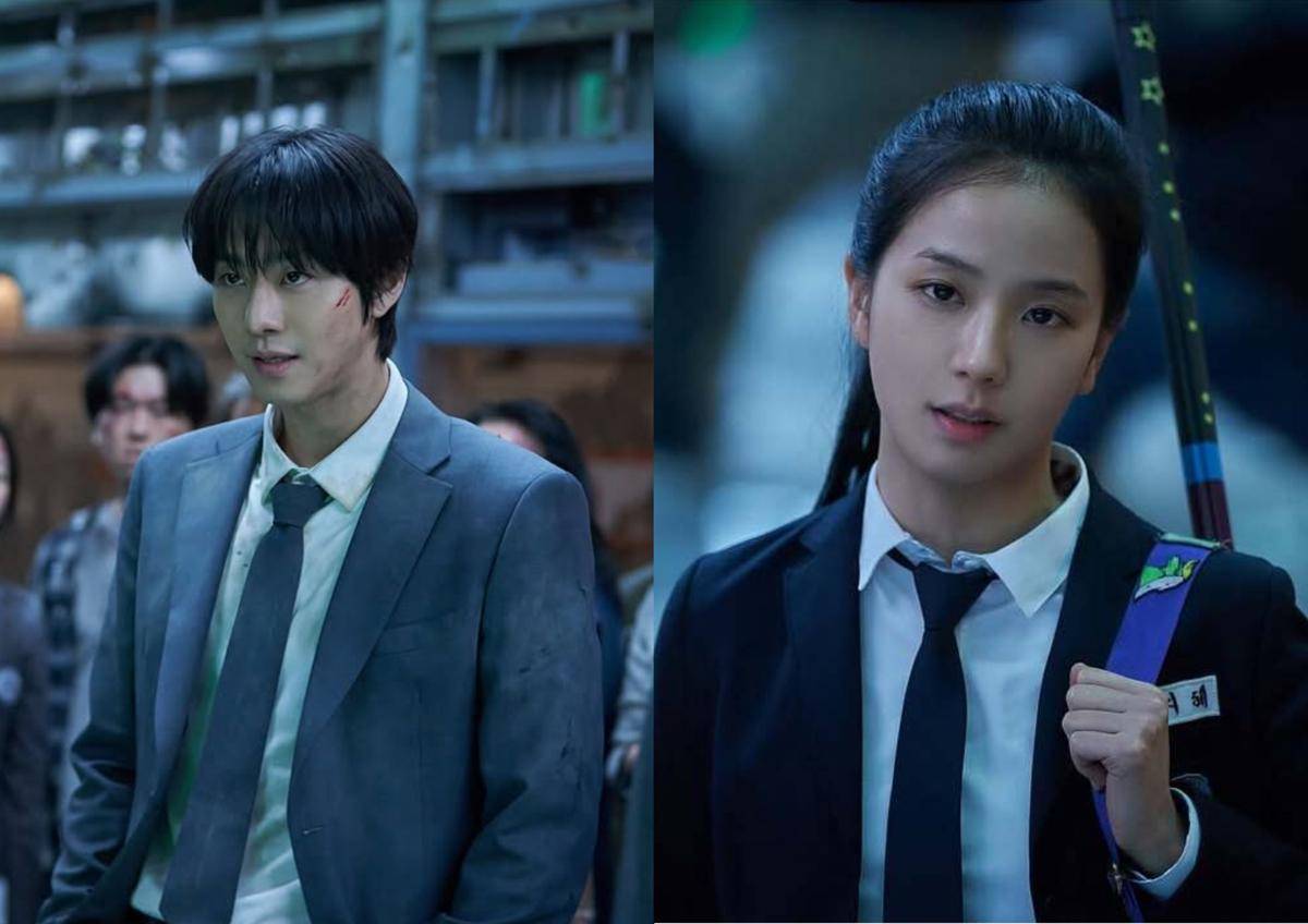 cuplikan Ahn Hyo Seop dan Jisoo di film Omniscient Reader (instagram.com/lotteent.movie)